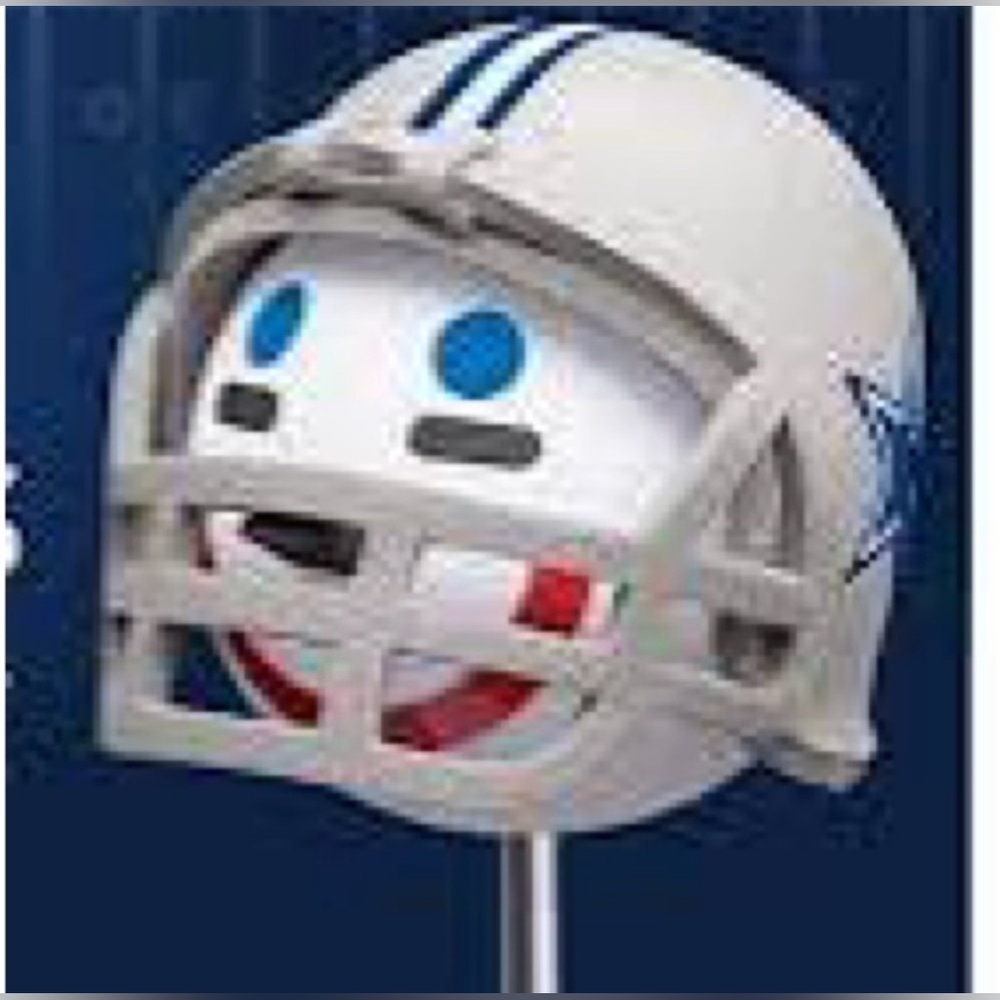 NWT - Vintage Dallas Cowboys Jacks Head Antenna Ball